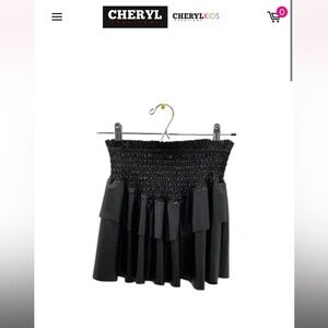 Cheryl Creations Kids Black Skirt